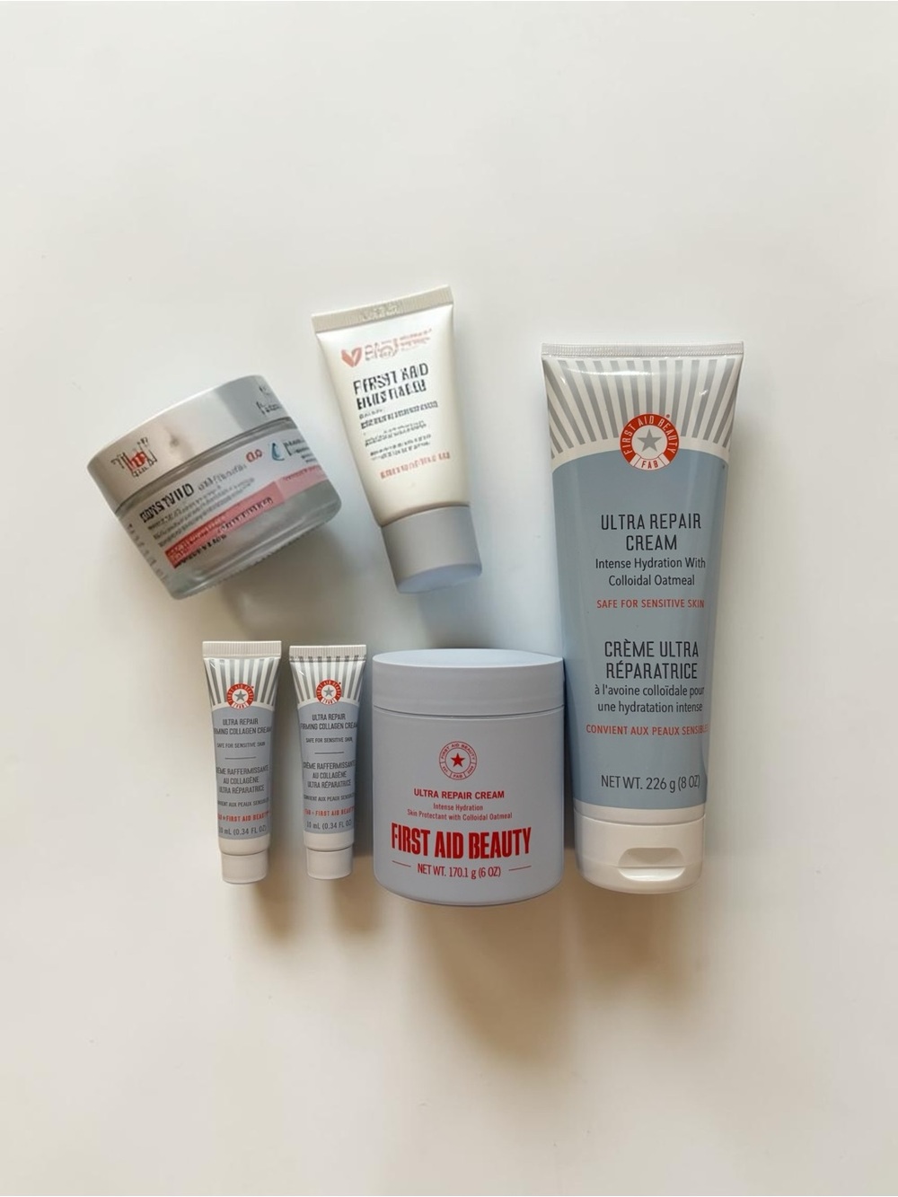 First Aid Beauty, FAB, Skincare Bundle (6 Pieces, New